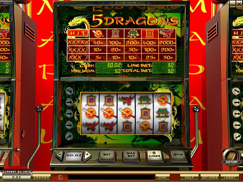 5 Dragons Slots