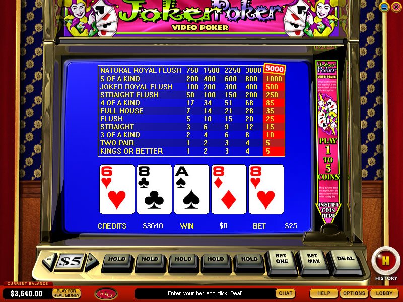 Joker Poker Video Poker