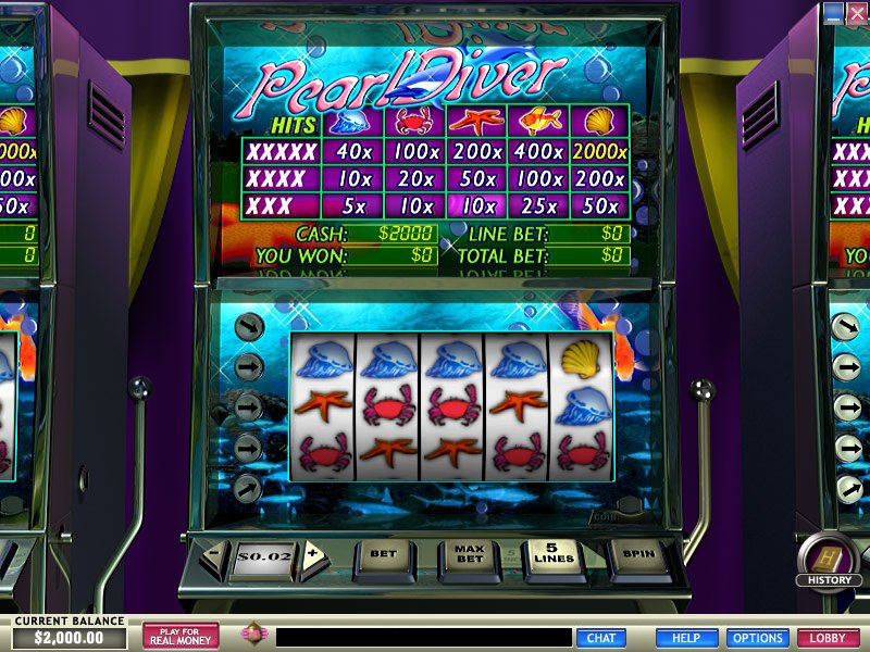 Pearl Diver Slots