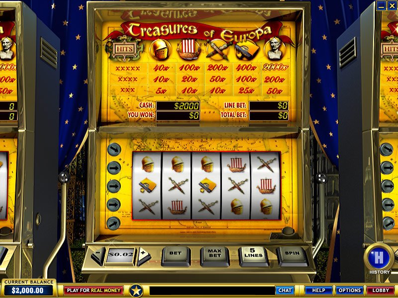 Treasures of Europa Slots