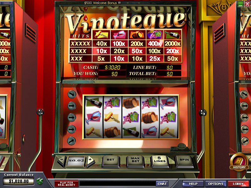 Vinoteque Slots